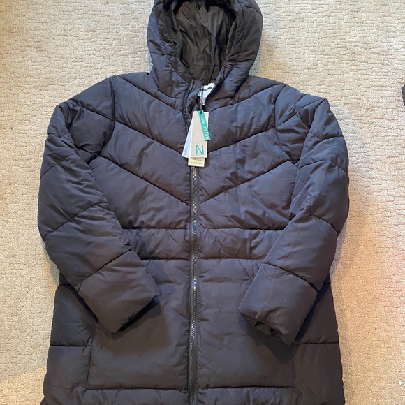 New with tags long puffer coat. - Picture 1 of 1